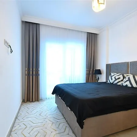 Апартаменты Yekta Atrium Two-room For Rent Just 350 Meters From The Sea In Mahmutlar, Comfortable Living By The Coast